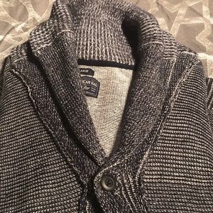 Shawl collar cardigan sweater